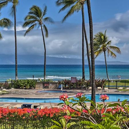 Lahaina Resort Retreat With Pool And Ocean Views! Kahana Exterior photo