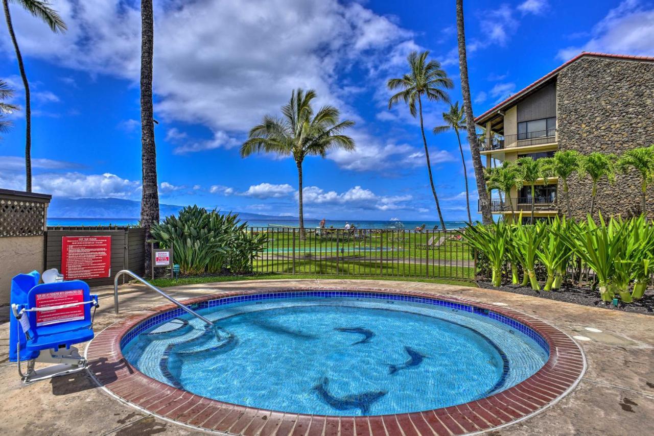 Lahaina Resort Retreat With Pool And Ocean Views! Kahana Exterior photo