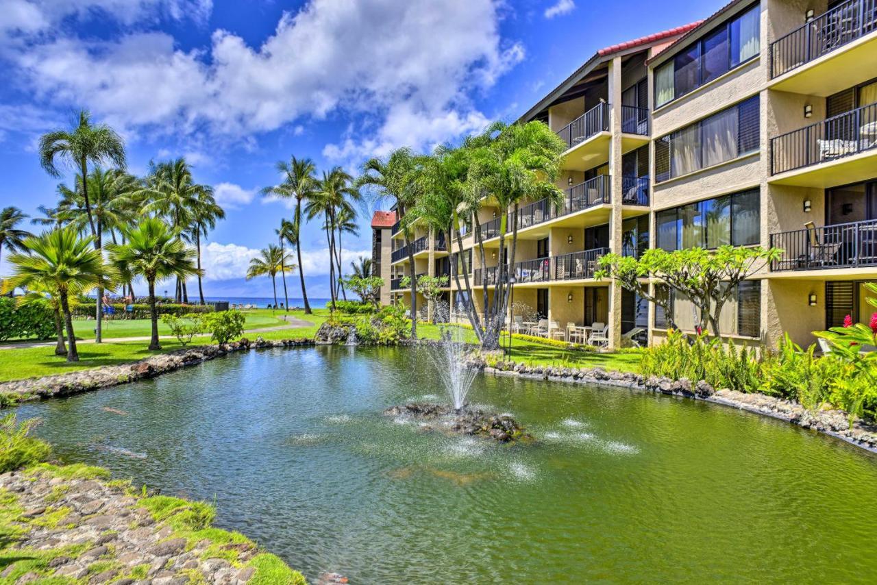 Lahaina Resort Retreat With Pool And Ocean Views! Kahana Exterior photo